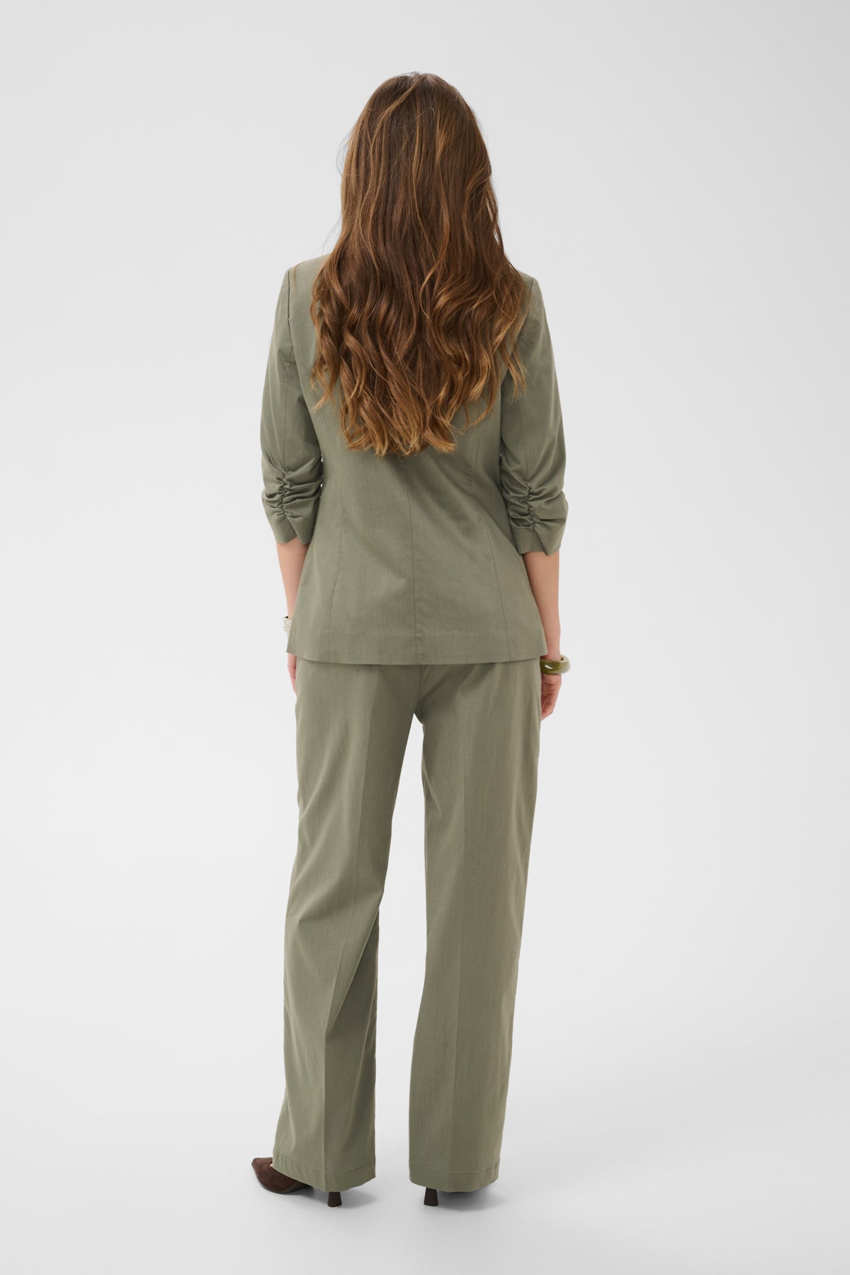 CRGia 3/4 Sleeve Blazer MULLED BASIL - 180514 - 10615254