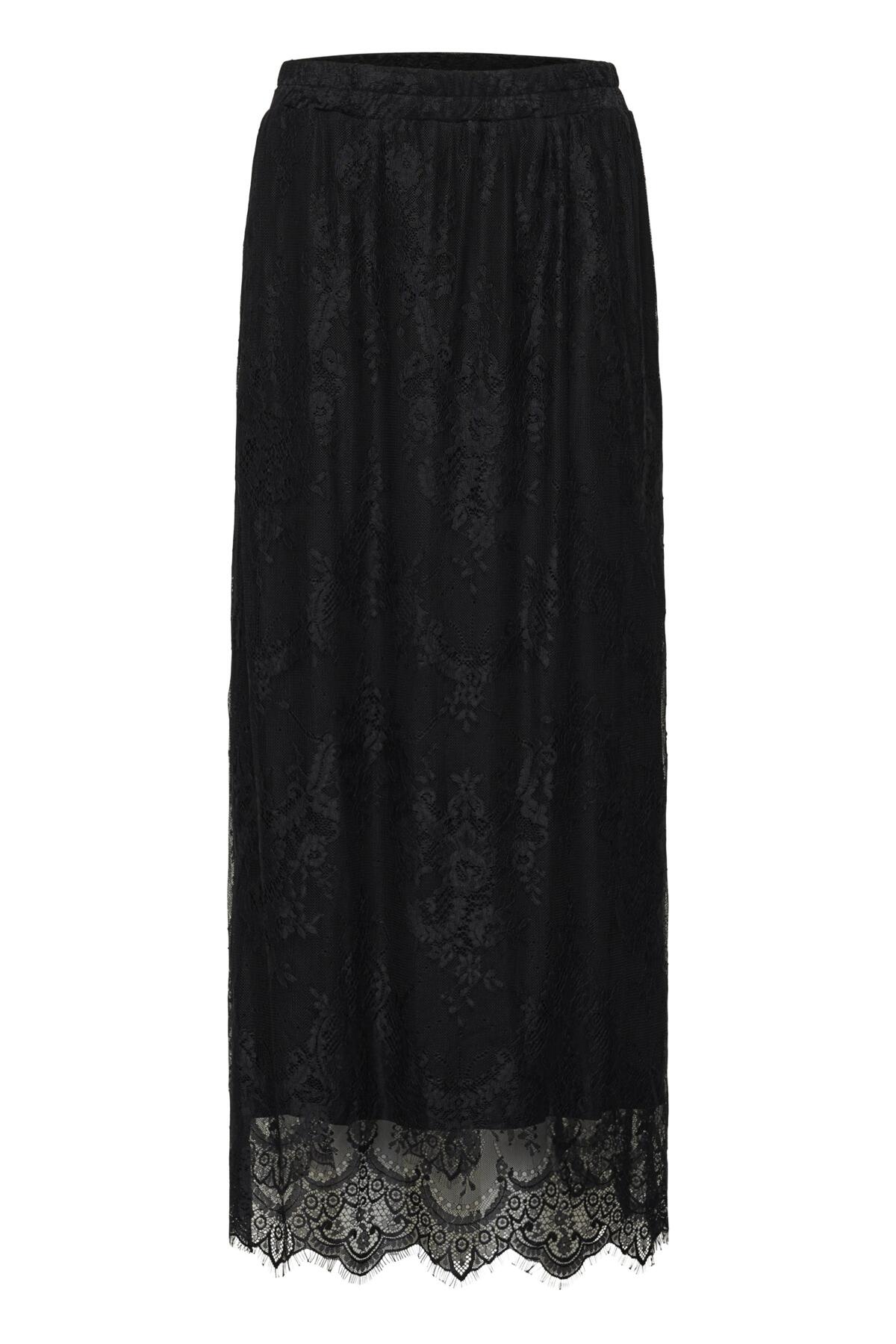 CRYumi Lace Skirt Pitch Black - 100120 - 10615262