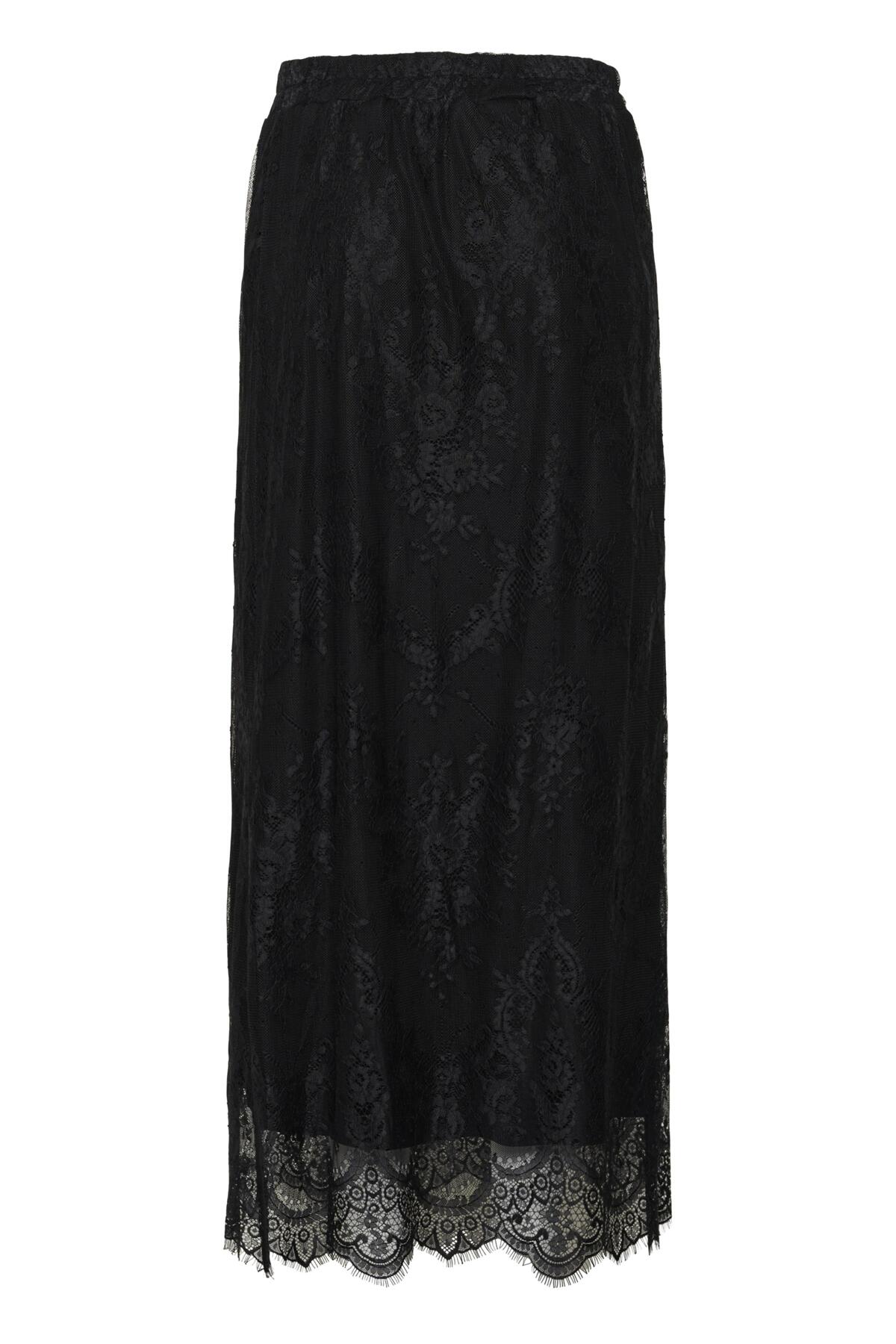 CRYumi Lace Skirt Pitch Black - 100120 - 10615262