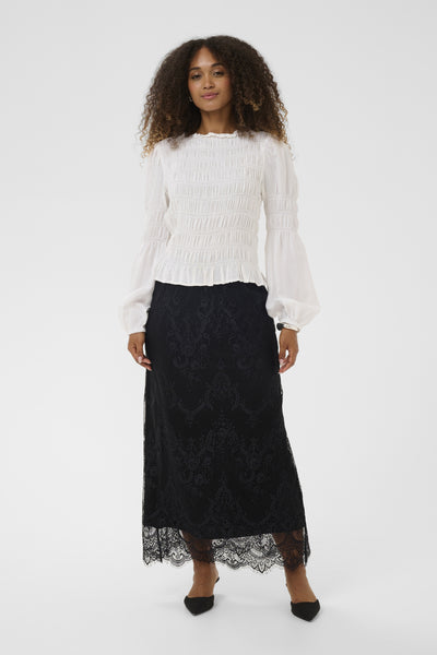 CRYumi Lace Skirt Pitch Black - 100120 - 10615262 Thumbnail