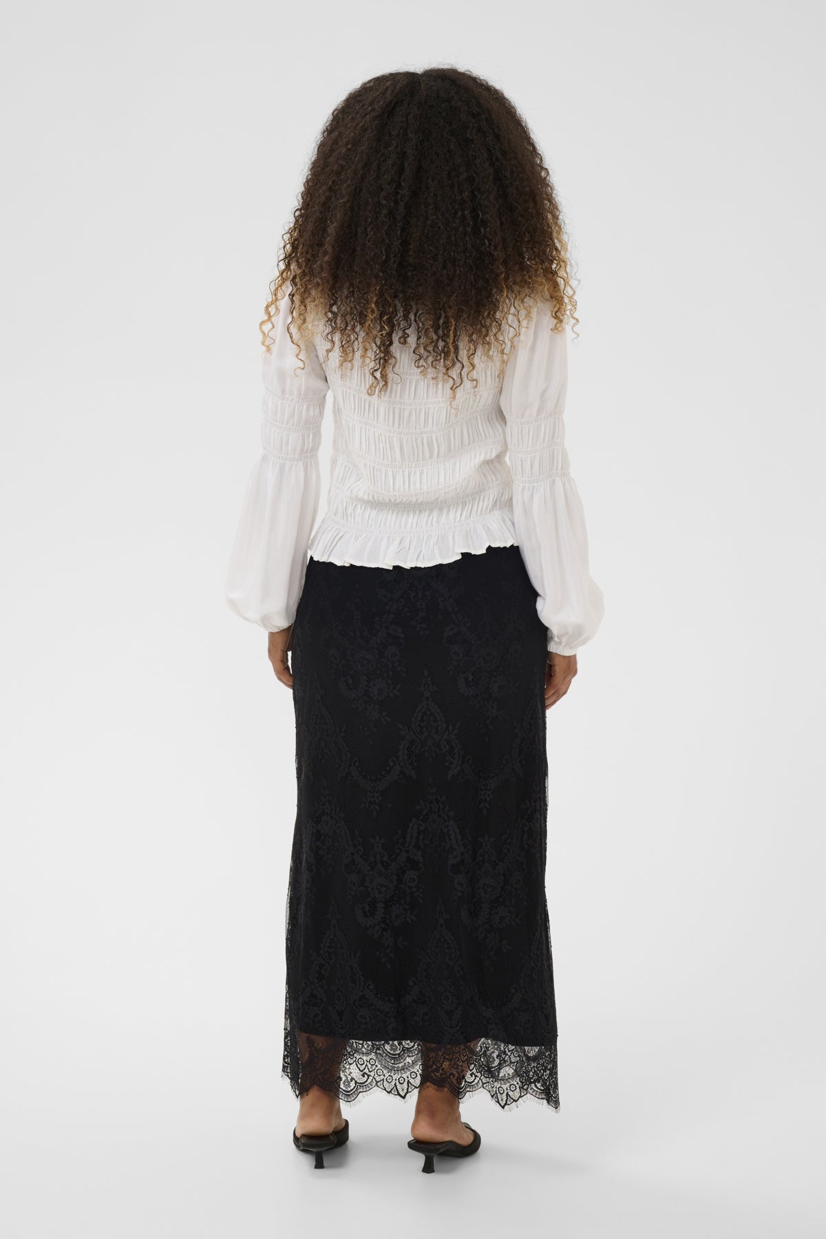 CRYumi Lace Skirt Pitch Black - 100120 - 10615262