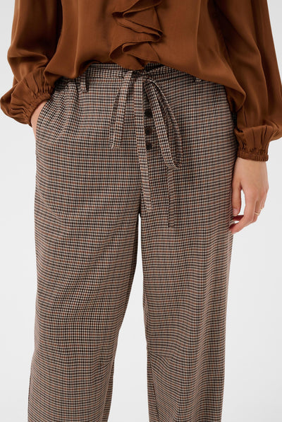 CRElisMay Pant Brown Check - 109875 - 10615278 Thumbnail