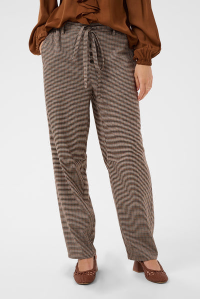CRElisMay Pant Brown Check - 109875 - 10615278 Thumbnail