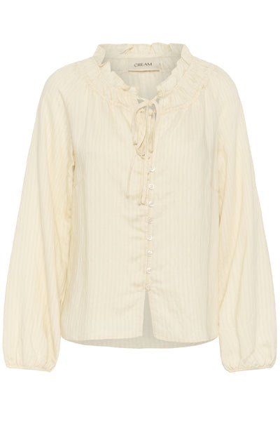 CRGonia Blouse Bleached Sand - 131008 - 10615286 Thumbnail
