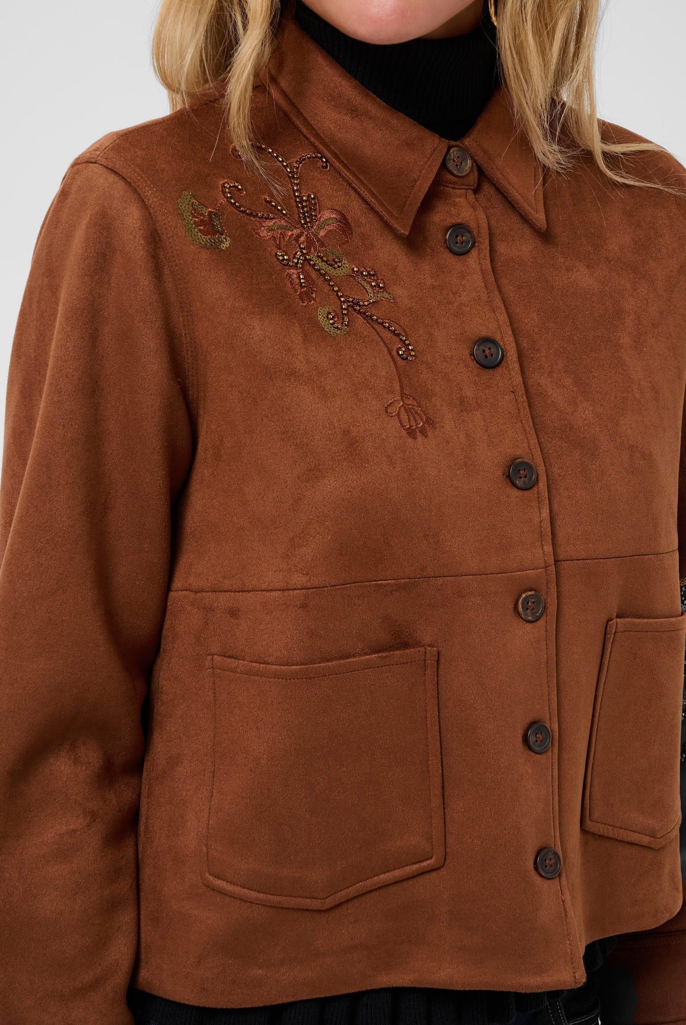 CRBillie Suede Jacket Friar Brown - 191230 - 10615289