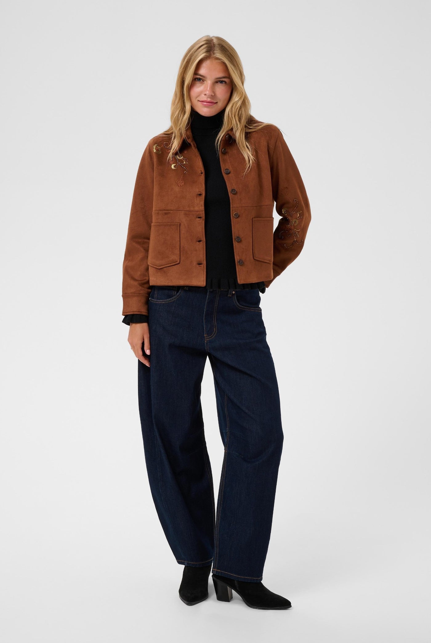 CRBillie Suede Jacket Friar Brown - 191230 - 10615289