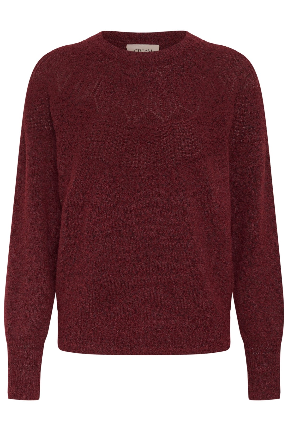 CRJunah Pointelle Pullover Cabernet - 191724 - 10615297
