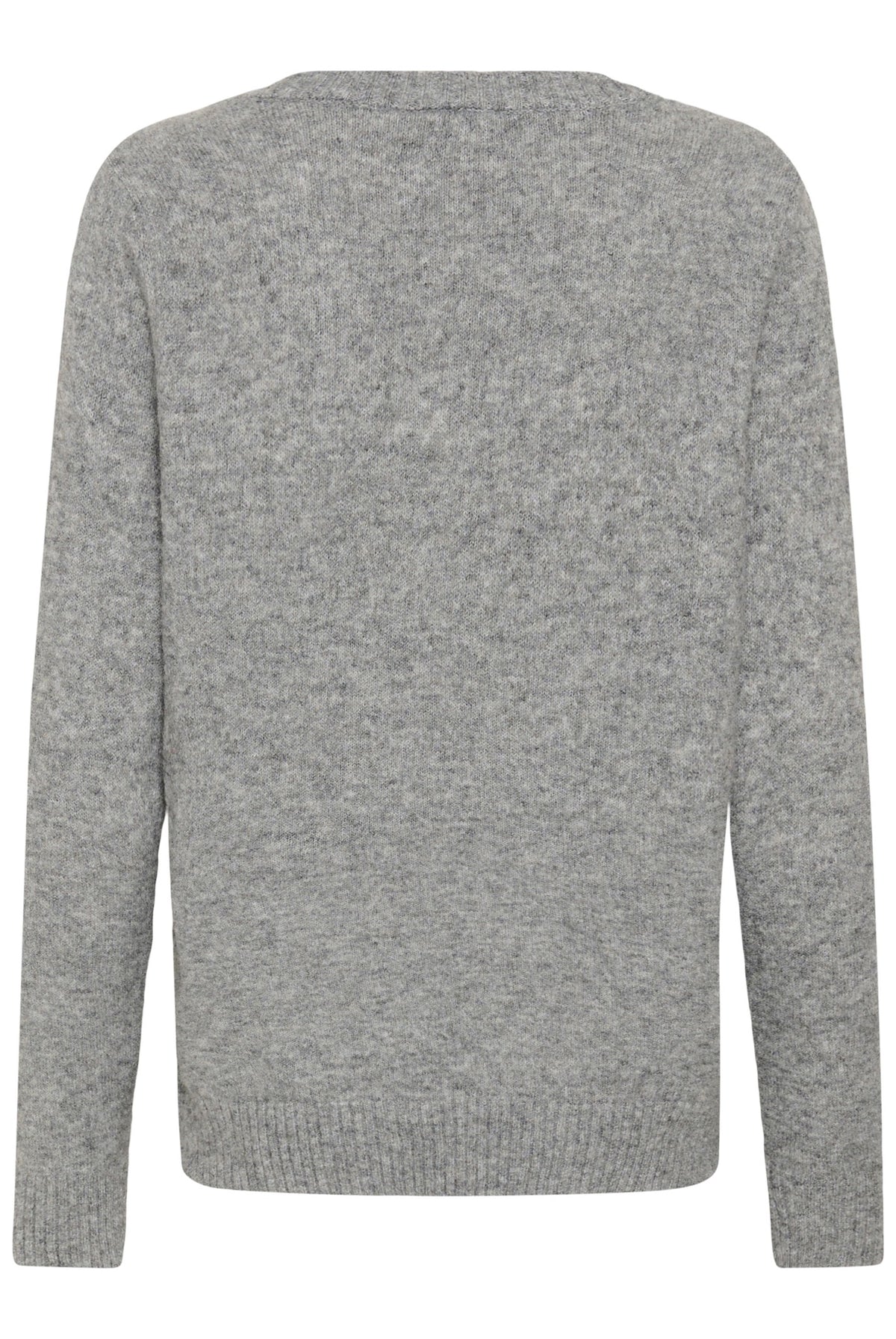 CRHope Knit Pullover Grey Melange - 100391 - 10615298