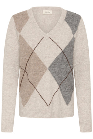 CRHope Knit Pullover Oatmeal Melange - 1304011 - 10615298