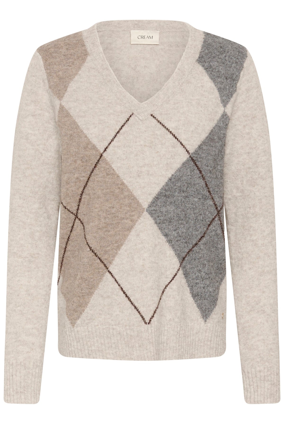 CRHope Knit Pullover Oatmeal Melange - 1304011 - 10615298