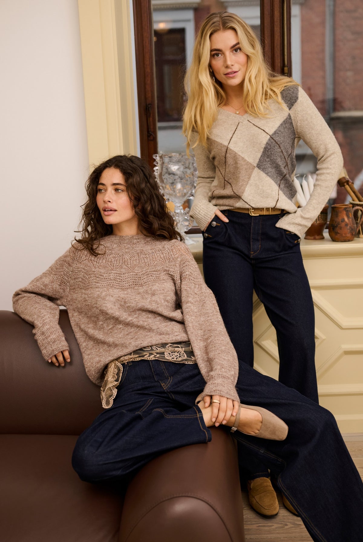 CRHope Knit Pullover Oatmeal Melange - 1304011 - 10615298