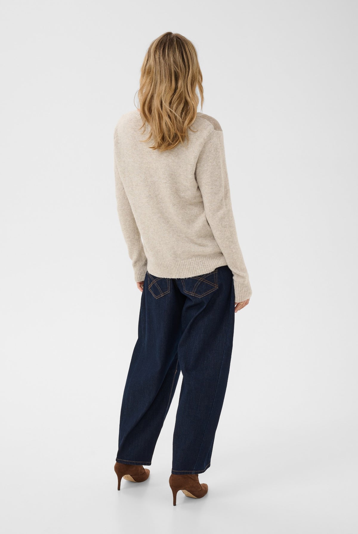 CRHope Knit Pullover Oatmeal Melange - 1304011 - 10615298