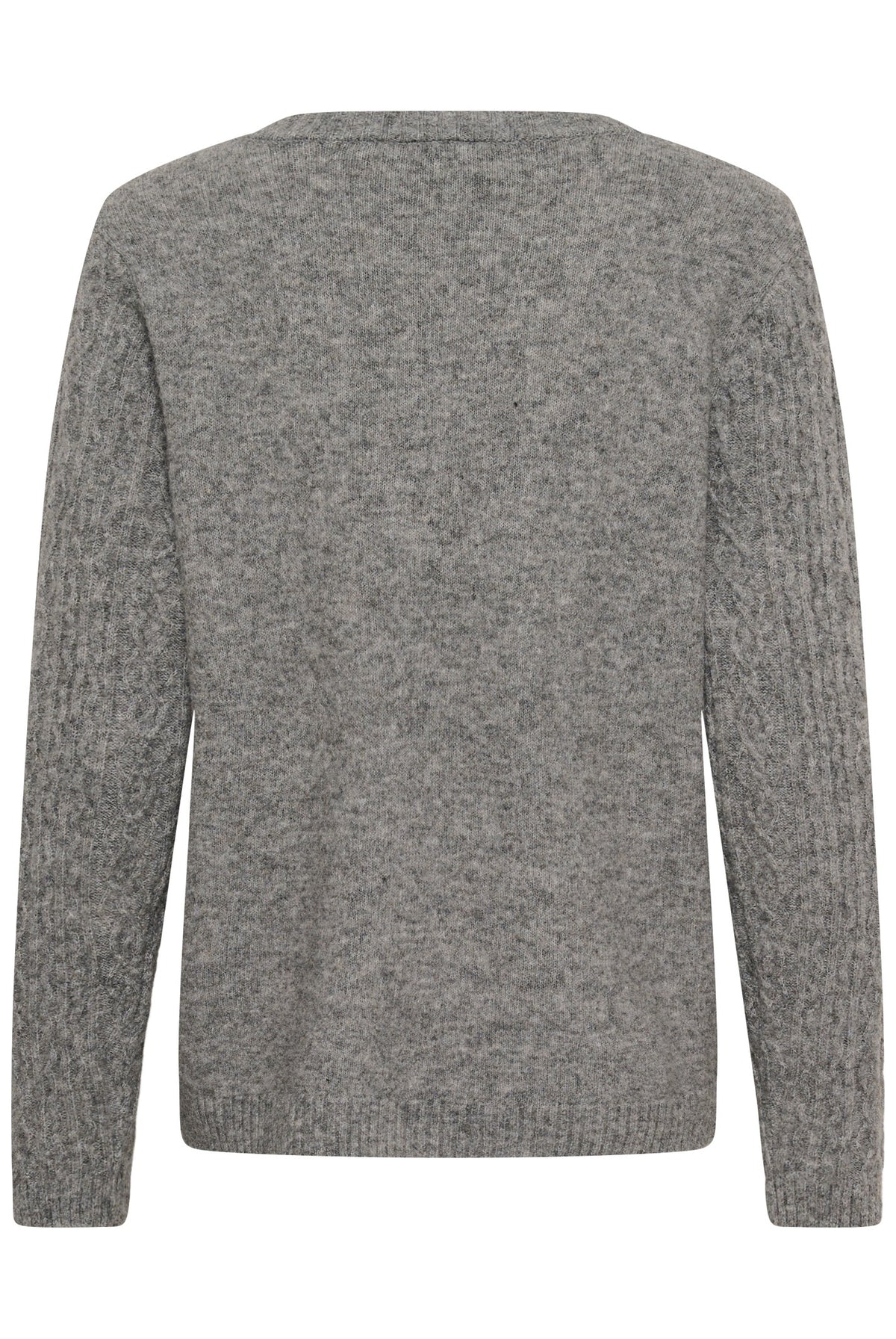 CRHope Knit Cardigan Grey Melange - 100391 - 10615300