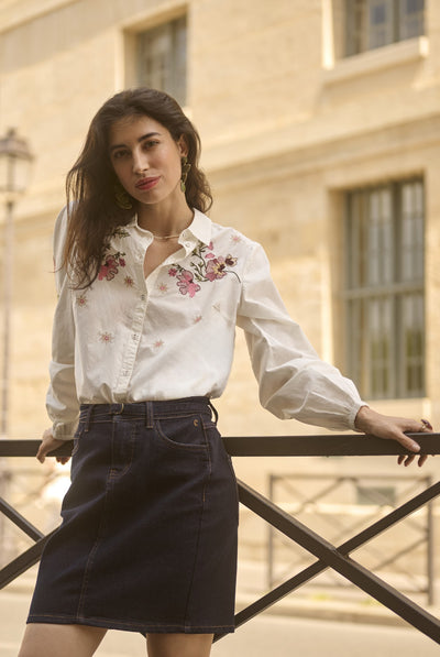 CRPeona Shirt Whisper White - 110701 - 10615302 Thumbnail