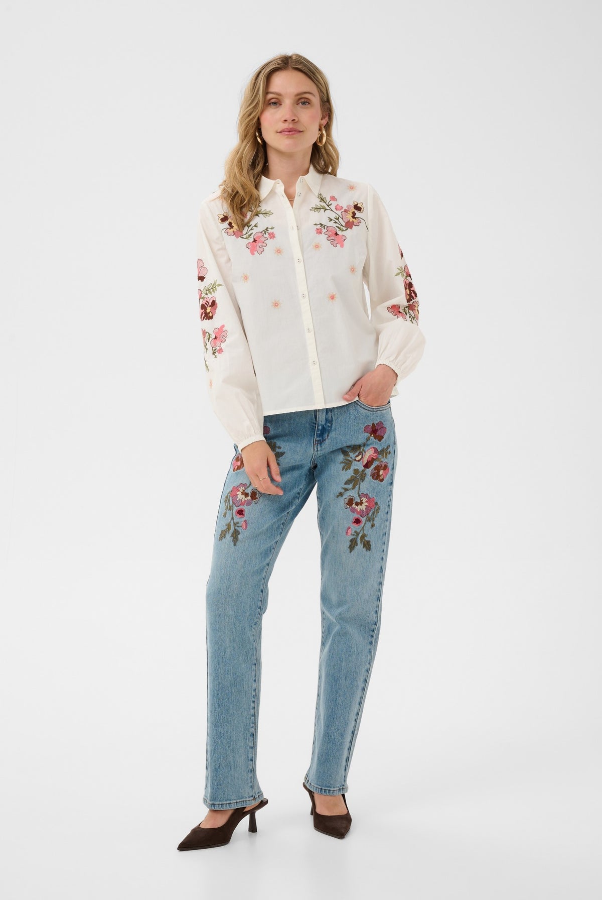 CRPeona Shirt Whisper White - 110701 - 10615302