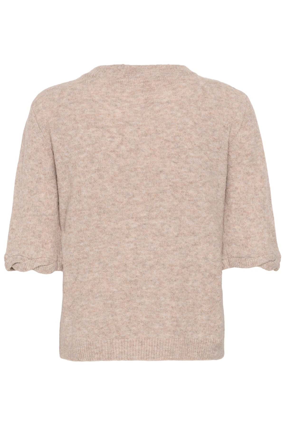 CRTrusty Knit Blouse Oat melange - 100232 - 10615358