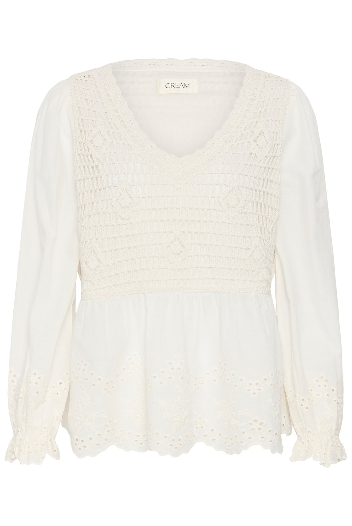 CRSerin Blouse Whisper White - 110701 - 10615359