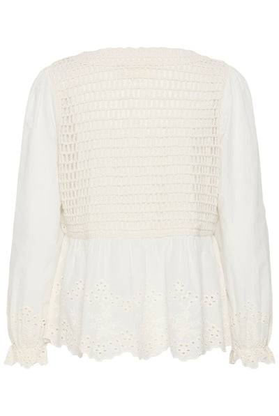 CRSerin Blouse Whisper White - 110701 - 10615359 Thumbnail