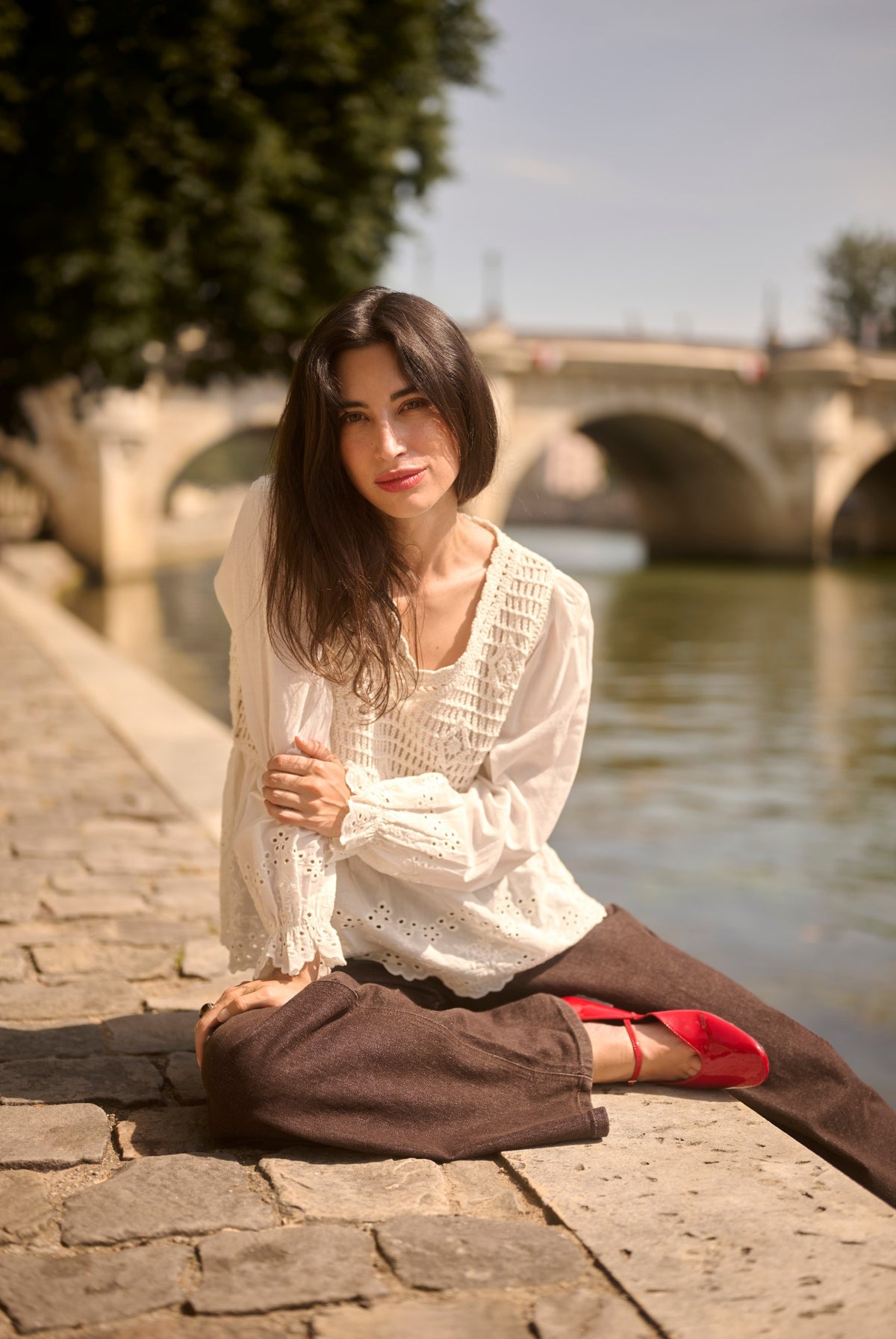 CRSerin Blouse Whisper White - 110701 - 10615359