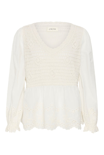 CRSerin Blouse Whisper White - 110701 - 10615359 Thumbnail