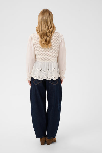 CRSerin Blouse Whisper White - 110701 - 10615359 Thumbnail