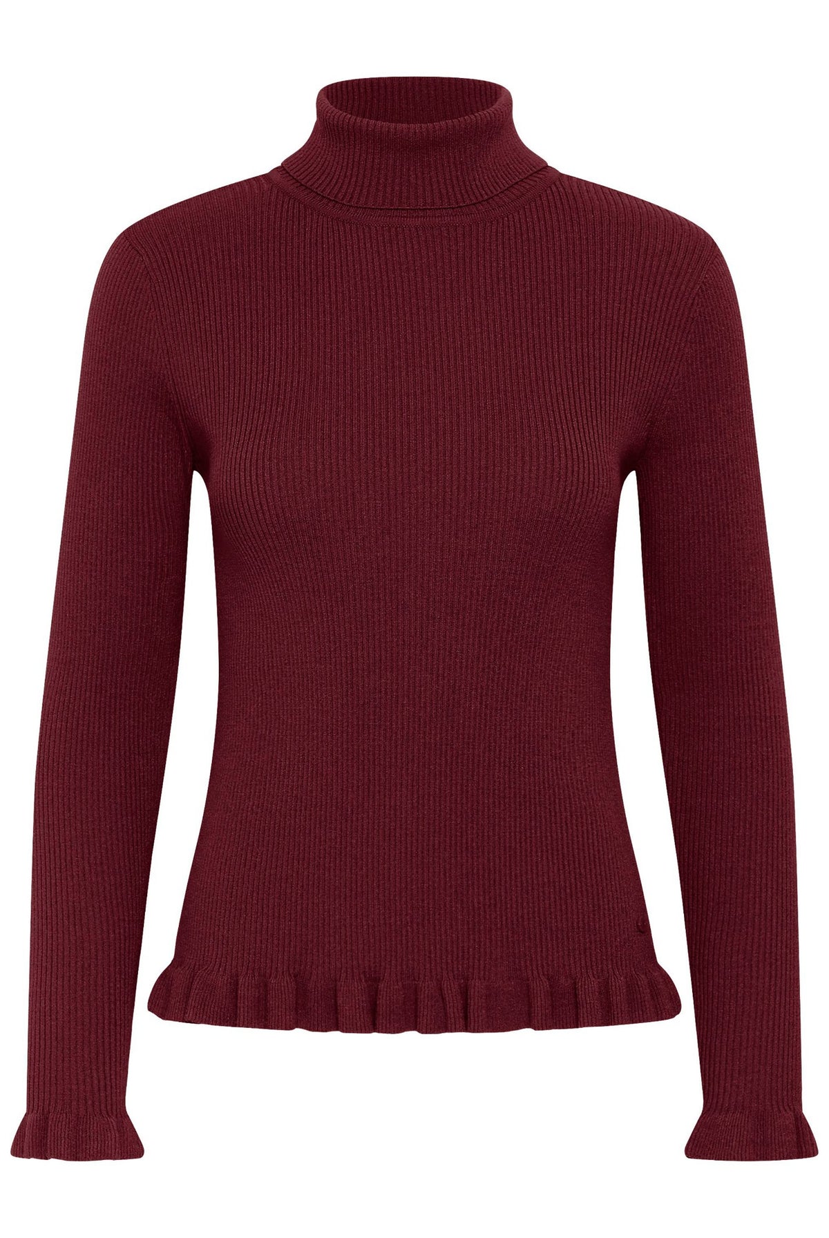 CRDela Knit Roll Neck Cabernet - 191724 - 10615363