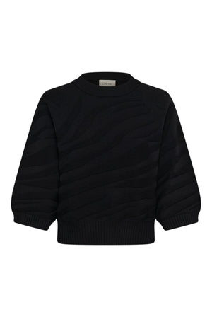 CRDela Knit Pullover Pitch Black - 100120 - 10615364