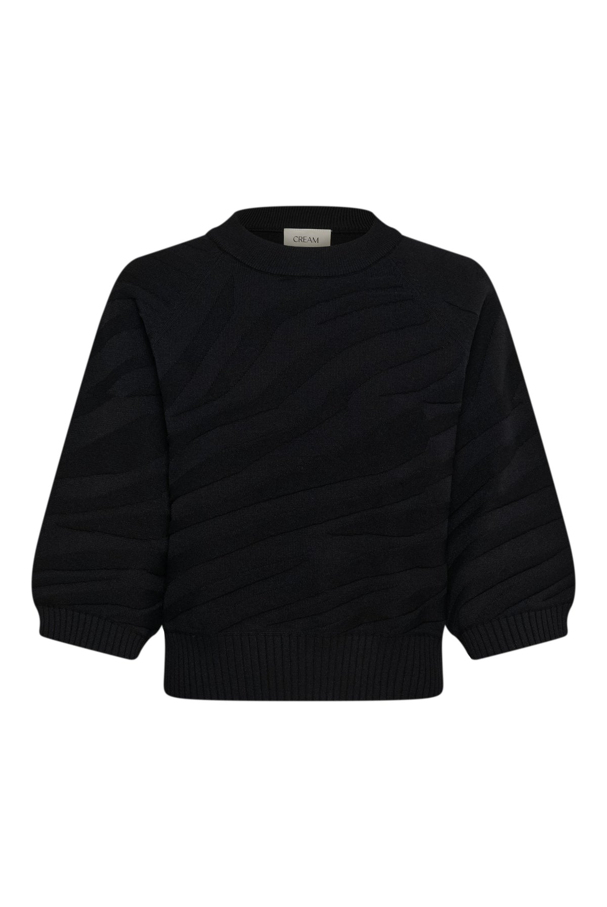 CRDela Knit Pullover Pitch Black - 100120 - 10615364
