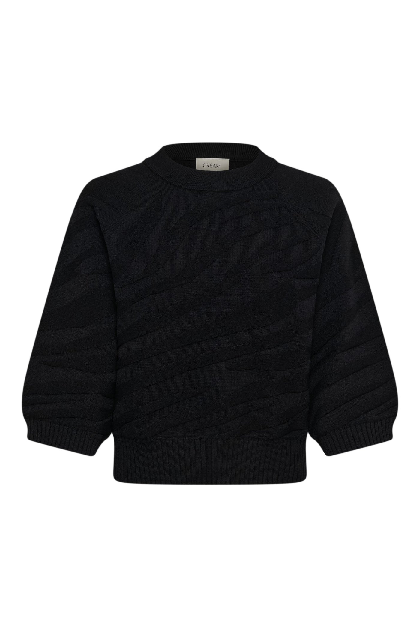 CRDela Knit Pullover Pitch Black - 100120 - 10615364
