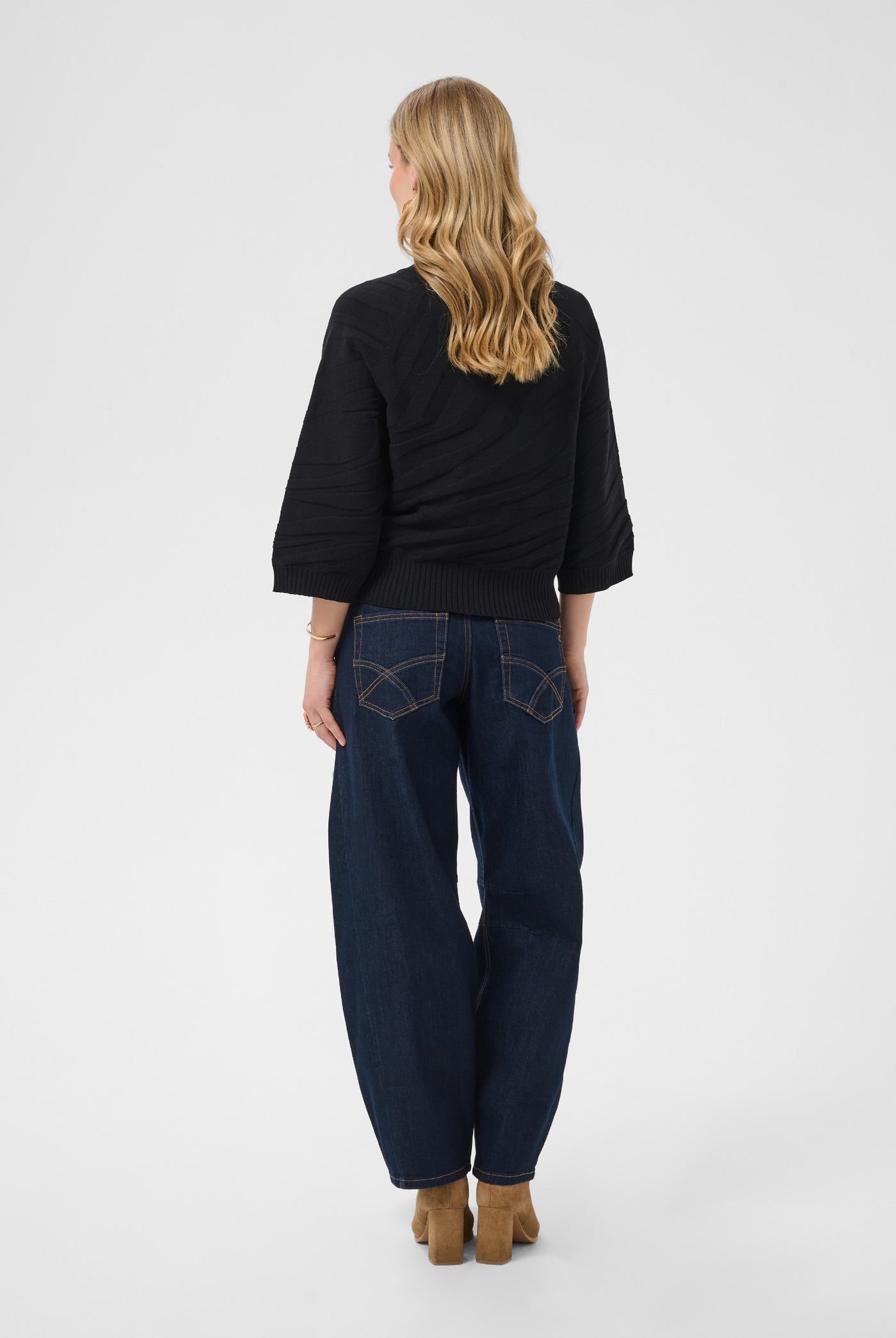 CRDela Knit Pullover Pitch Black - 100120 - 10615364