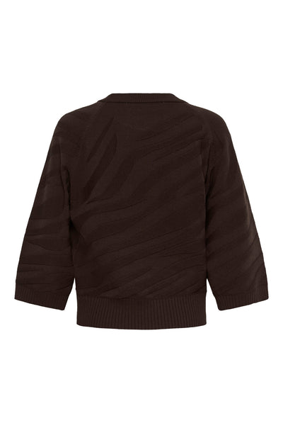 CRDela Knit Pullover Java - 191016 - 10615364 Thumbnail