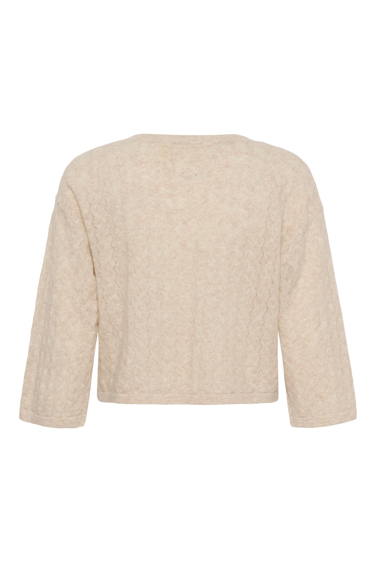 CRMela 3/4 Sleeve Pullover Oat melange - 100232 - 10615365