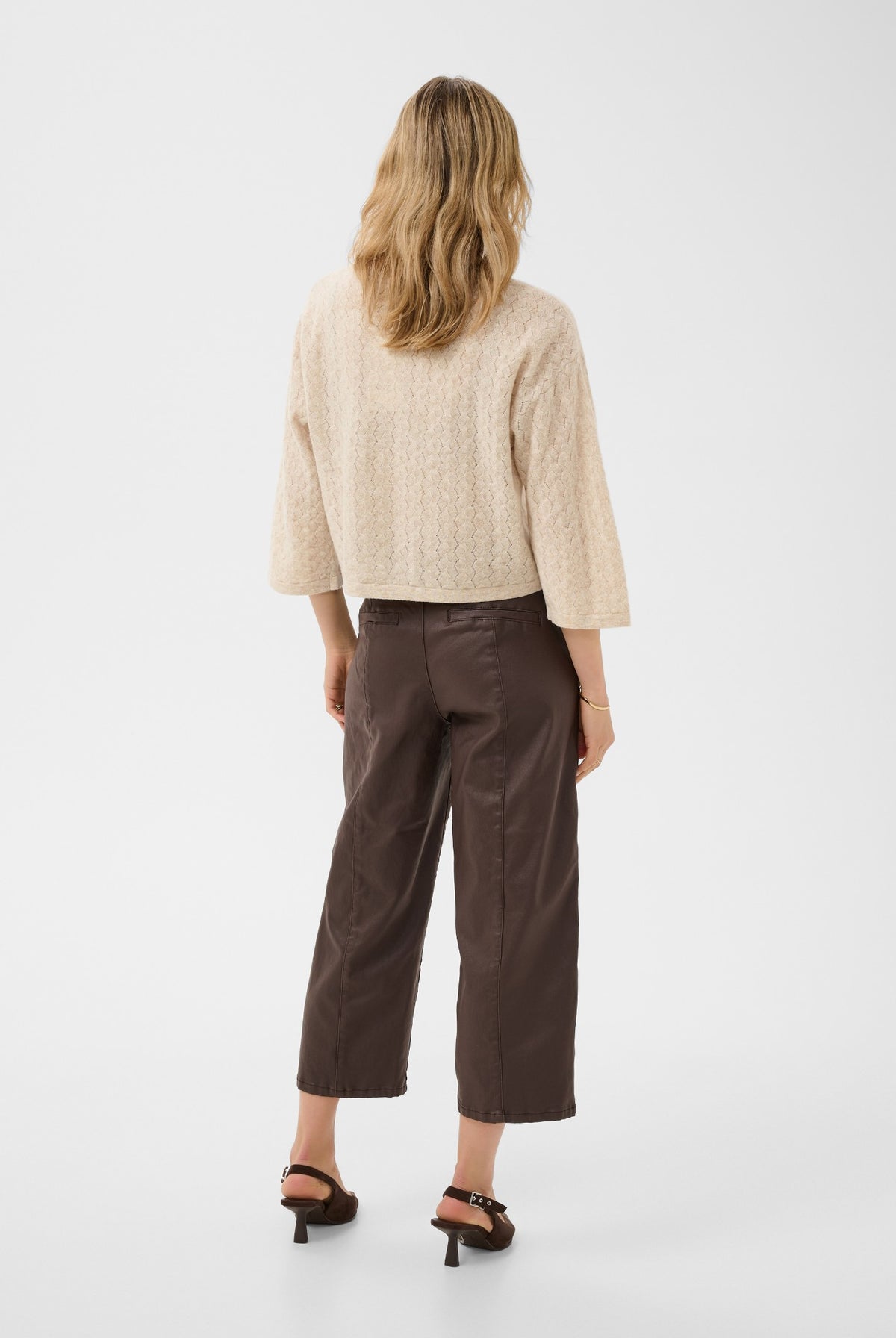CRMela 3/4 Sleeve Pullover Oat melange - 100232 - 10615365