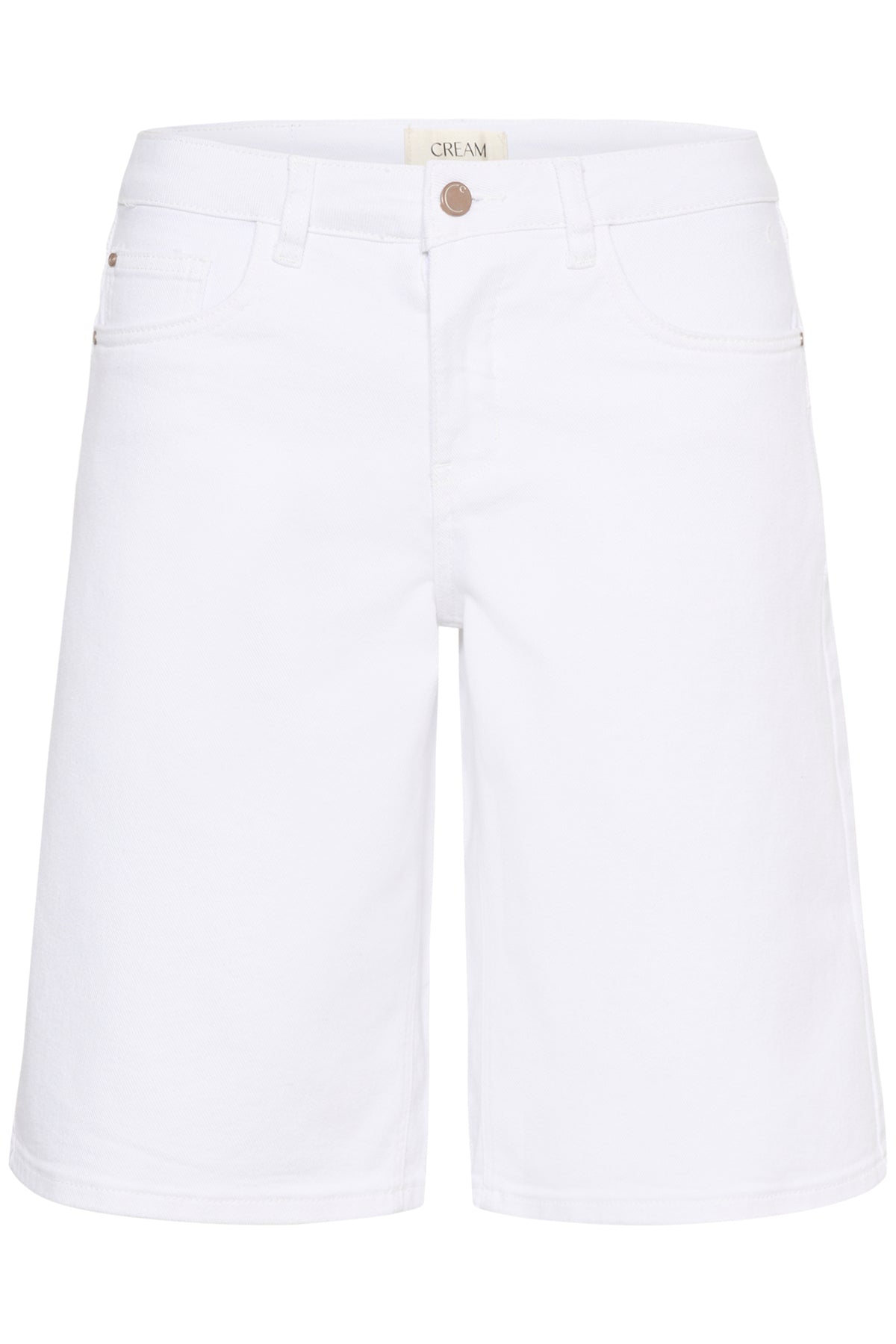 CRBotilde Plain Bermuda Shorts Snow White - 110602 - 10615372