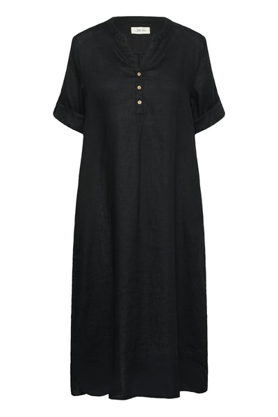CRBellis Caftan DRess Pitch Black - 100120 - 10615405 Thumbnail