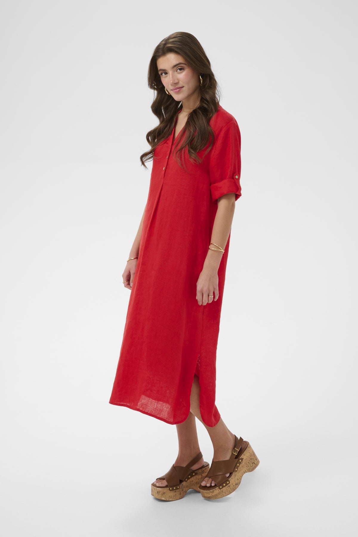 CRBellis Caftan DRess High Risk Red - 181763 - 10615405
