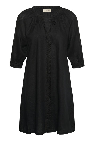 CRBellis Lace Dress Short Pitch Black - 100120 - 10615409 Thumbnail