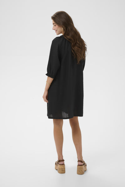 CRBellis Lace Dress Short Pitch Black - 100120 - 10615409 Thumbnail