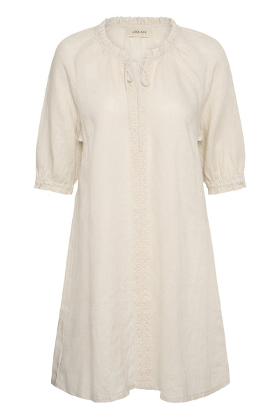 CRBellis Lace Dress Short Crispy Sand - 104537 - 10615409 Thumbnail