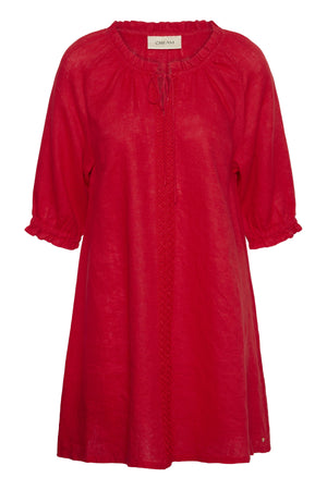 CRBellis Lace Dress Short High Risk Red - 181763 - 10615409