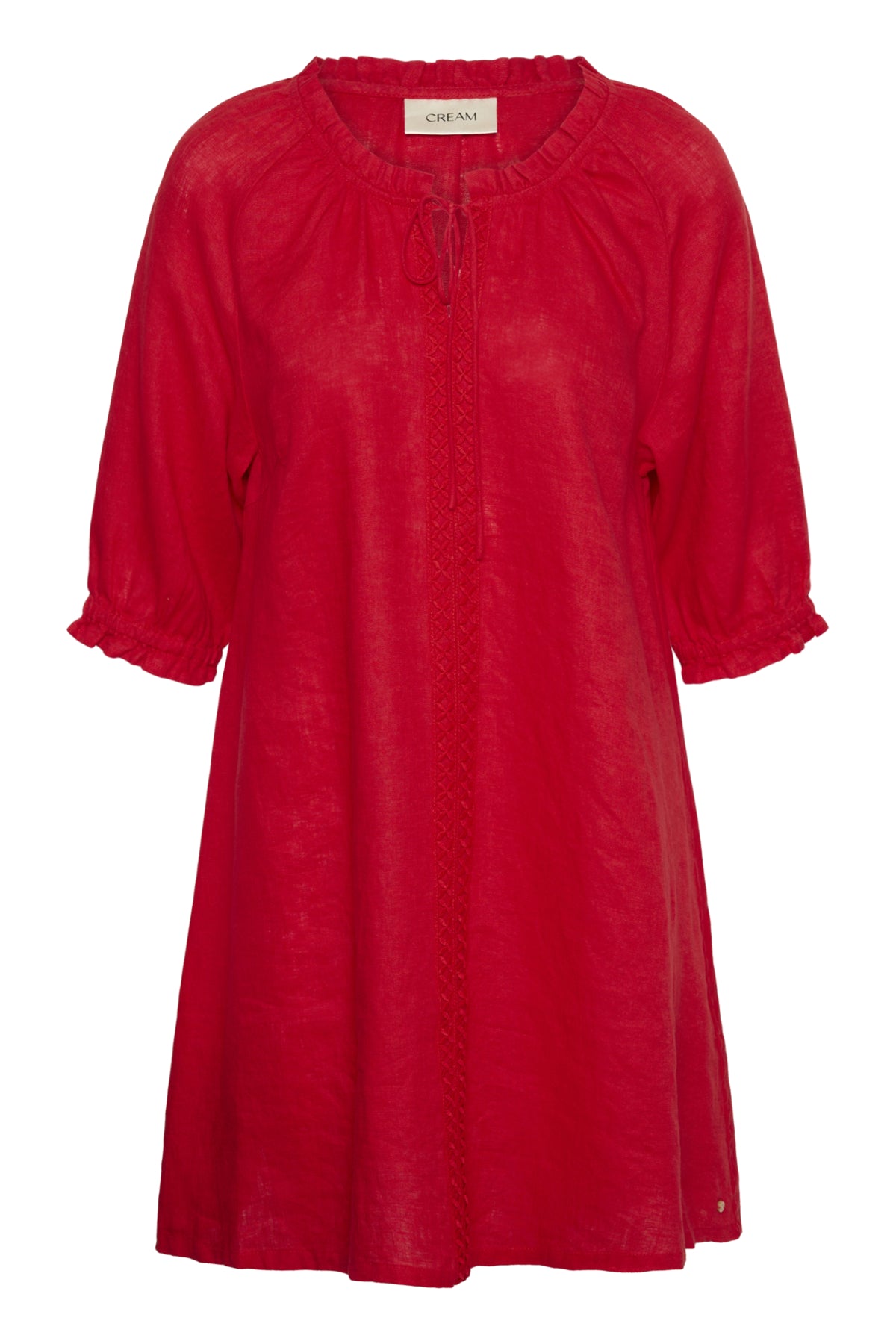 CRBellis Lace Dress Short High Risk Red - 181763 - 10615409
