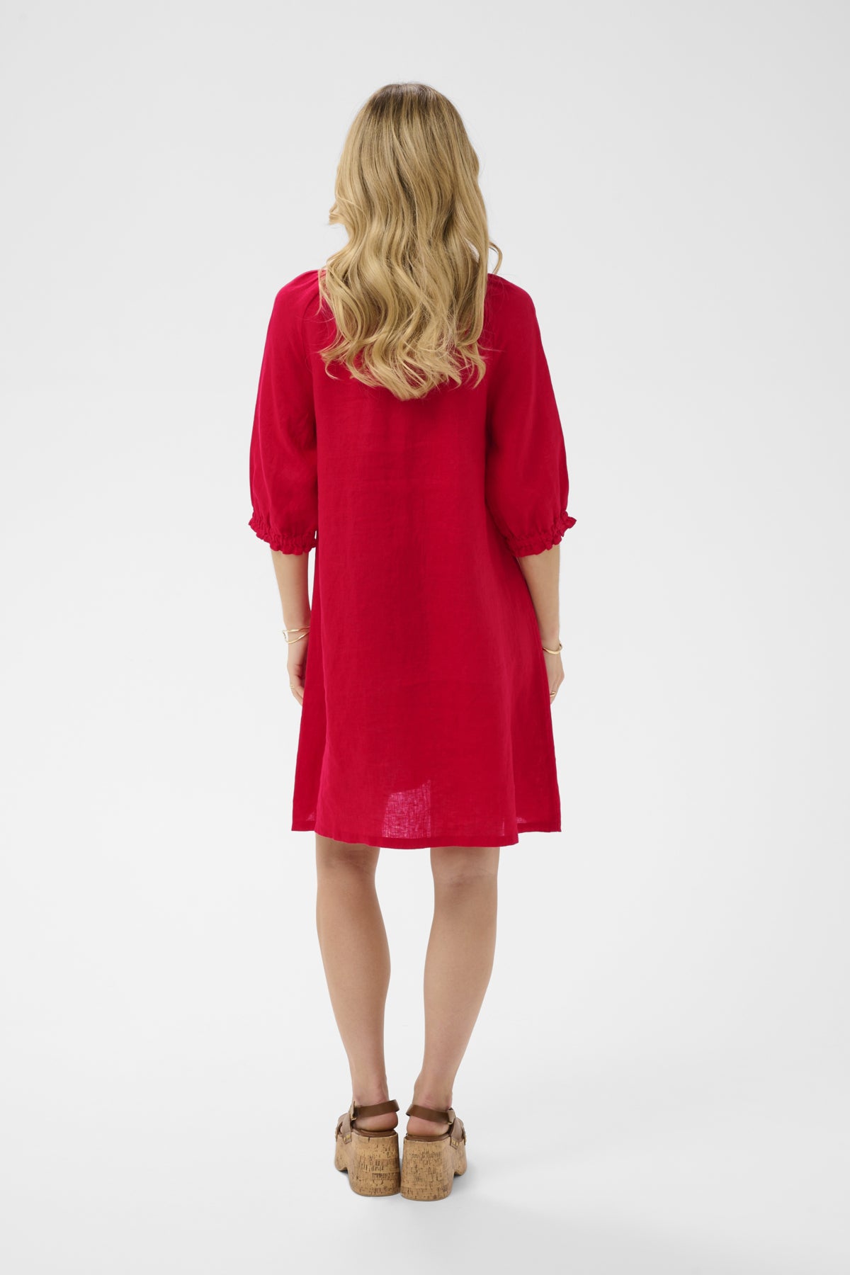 CRBellis Lace Dress Short High Risk Red - 181763 - 10615409