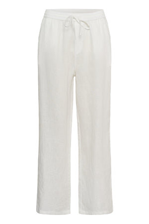 CRBellis Linen Pant Snow White - 110602 - 10615410