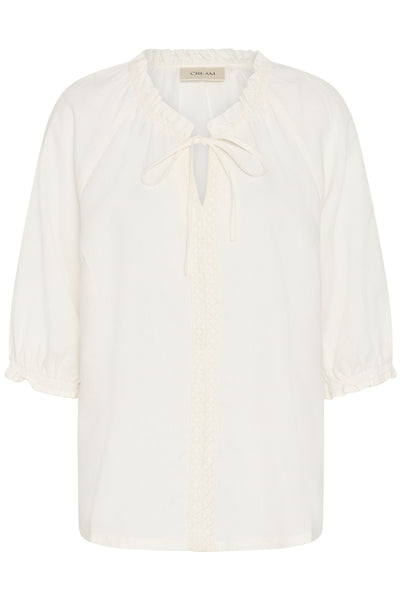 CRBirgit Lace Blouse Snow White - 110602 - 10615411 Thumbnail