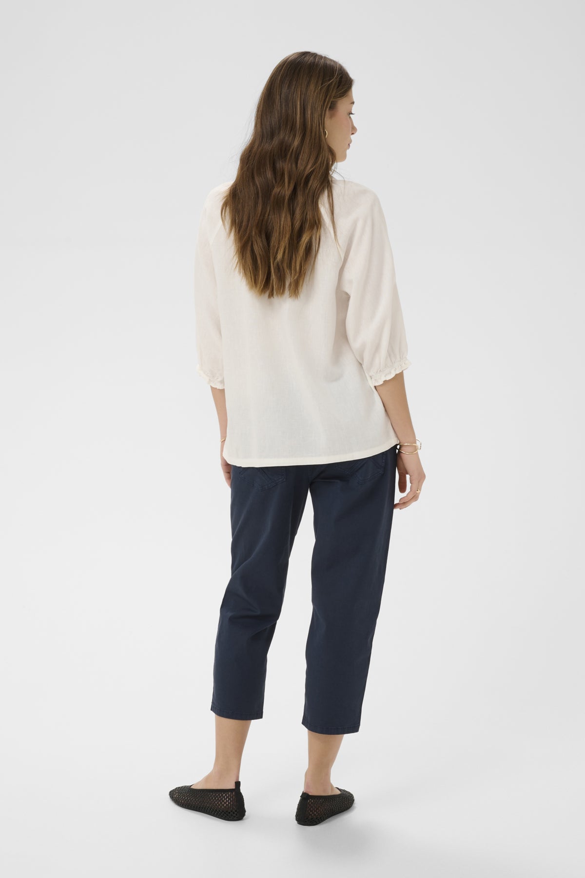 CRBirgit Lace Blouse Snow White - 110602 - 10615411