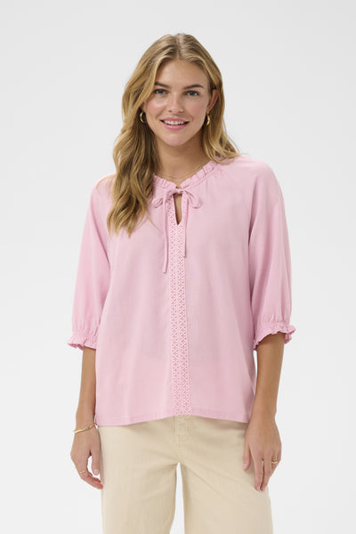 CRBirgit Lace Blouse Pink Nectar - 142305 - 10615411 Thumbnail