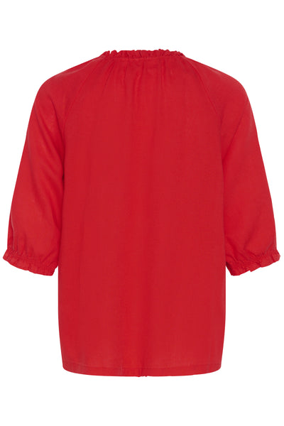 CRBirgit Lace Blouse High Risk Red - 181763 - 10615411 Thumbnail