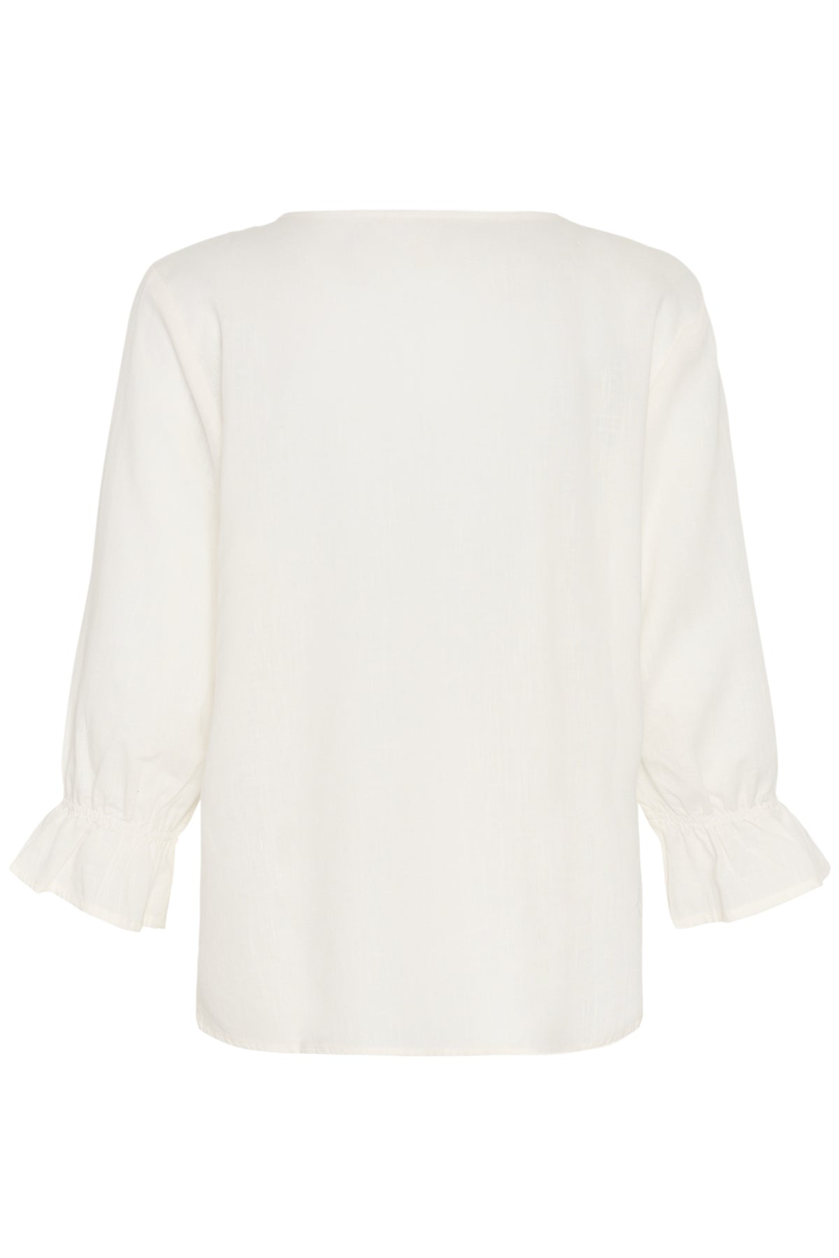 CRBirgit Frill Blouse Snow White - 110602 - 10615412
