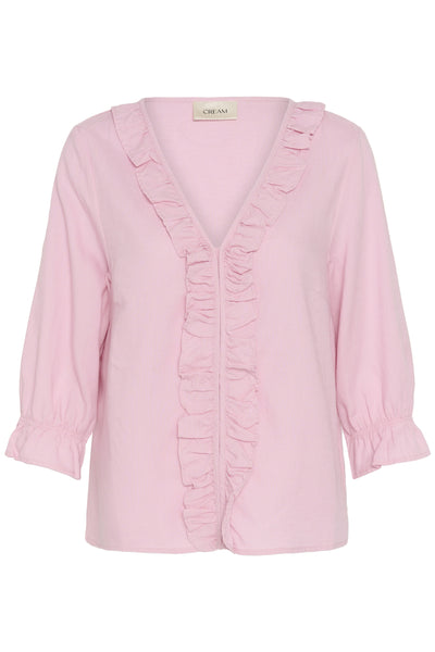 CRBirgit Frill Blouse Pink Nectar - 142305 - 10615412 Thumbnail