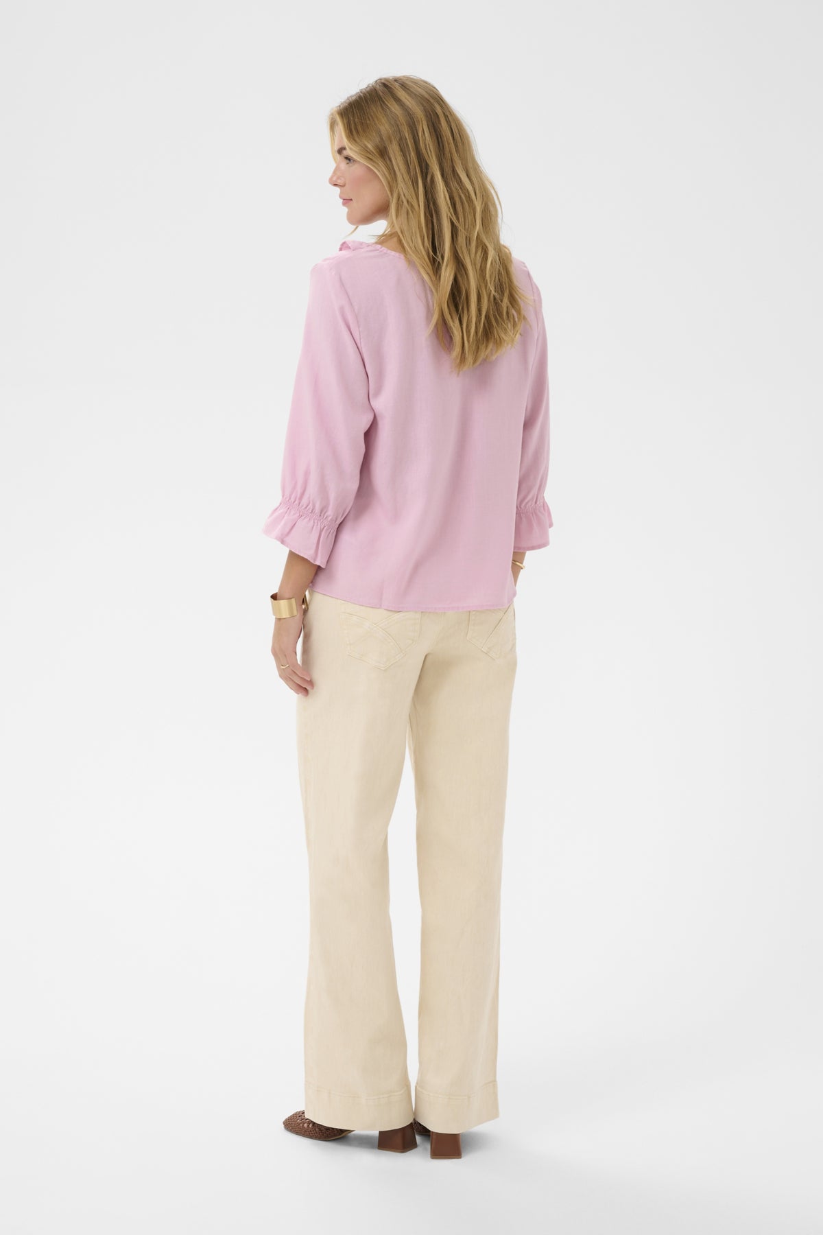 CRBirgit Frill Blouse Pink Nectar - 142305 - 10615412